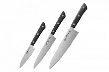 Набор ножей Samura SHR-0220B/K Harakiri