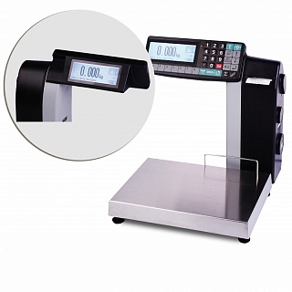 Весы торговые с печатью этикеток MK-6.2-R2L10-1-1