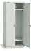 Шкаф для одежды ШРК(1850) 22-800 разобранный (корпус RAL7035, двери RAL7035, замок повышенной секретности)-preview-1
