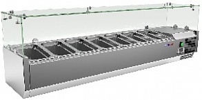 Витрина холодильная настольная COOLEQ VRX 1500/330